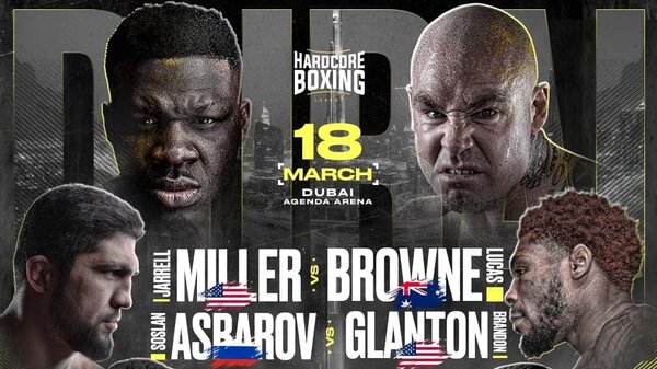 Watch Miller vs Browne 3/18/23 – 18 March 2023