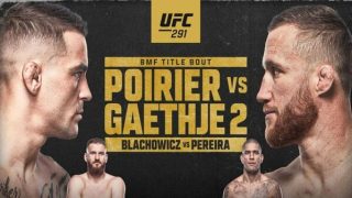 Watch UFC 291: Poirier vs Gaethje 2 PPV 7/29/23 – 29 July 2023