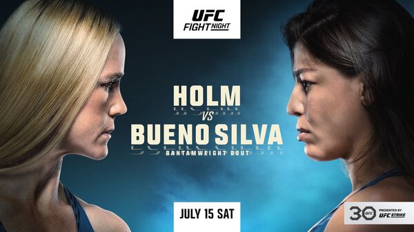 Watch UFC Fight Night: Holm vs Bueno Silva 7/15/23 – 15 July 2023