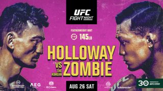 Watch UFC Fight Night: Holloway vs The Korean Zombie 8/26/23 – 26 August 2023