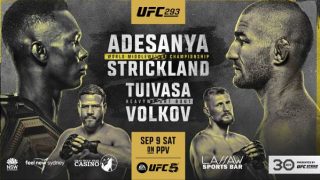 Watch UFC 293: Adesanya vs Strickland PPV 9/9/23 – 9 September 2023