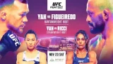 Watch UFC Fight Night: Yan vs Figueiredo 11/23/24 – 23 November 2024